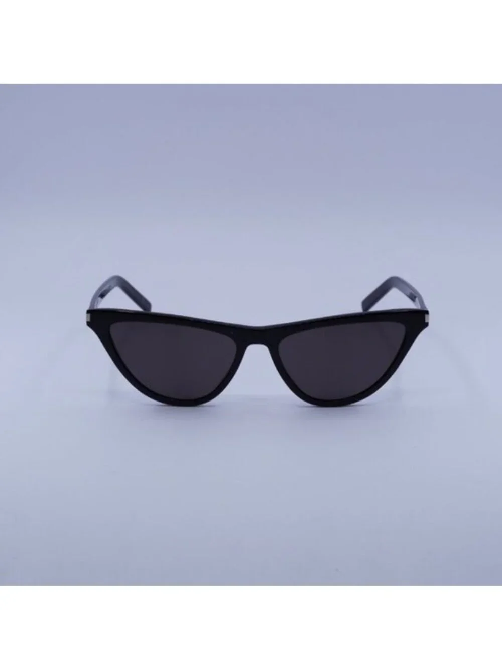 Saint Laurent SL550 SLIM 001 Sunglasses Black Cat Eye Frame, Black Lenses